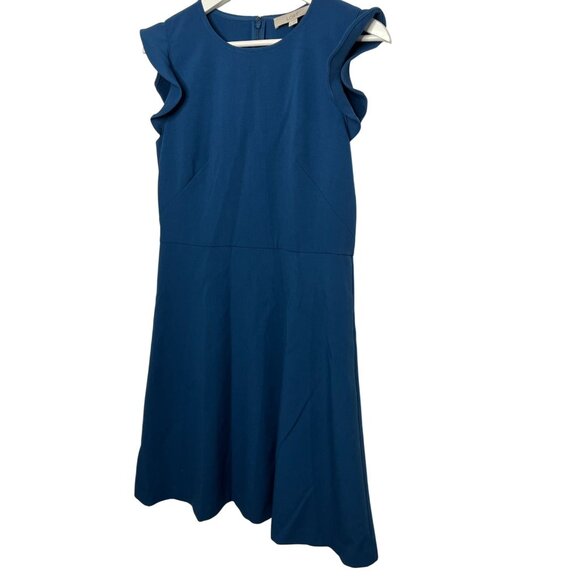 LOFT Blue Sleeveless Dress - Picture 14 of 14